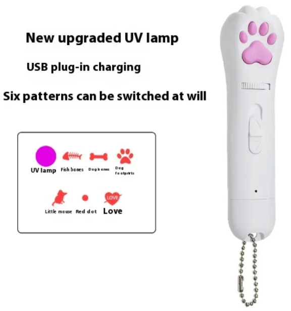 Cat Laser Stick Toy — Interactive Wand for Cats & Kittens