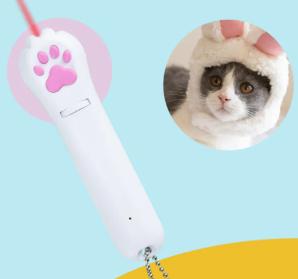 Cat Laser Stick Toy — Interactive Wand for Cats & Kittens