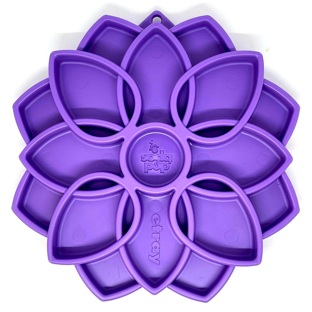 Slow Feeder Dog Bowl Mat – Mandala Silicone Lick Pad