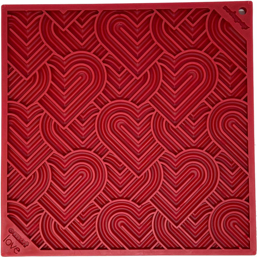 Slow Feeder Dog Bowl Mat – Mandala Silicone Lick Pad