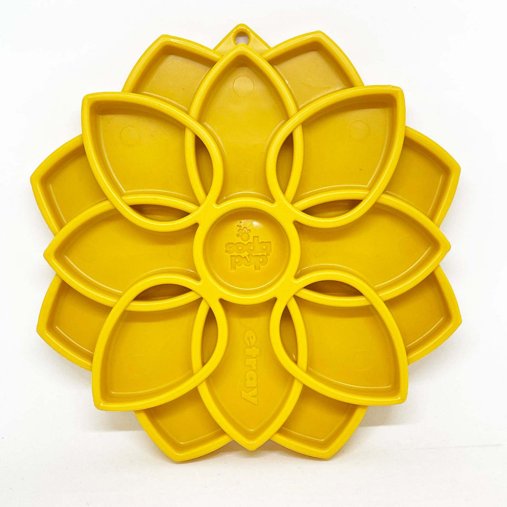Slow Feeder Dog Bowl Mat – Mandala Silicone Lick Pad