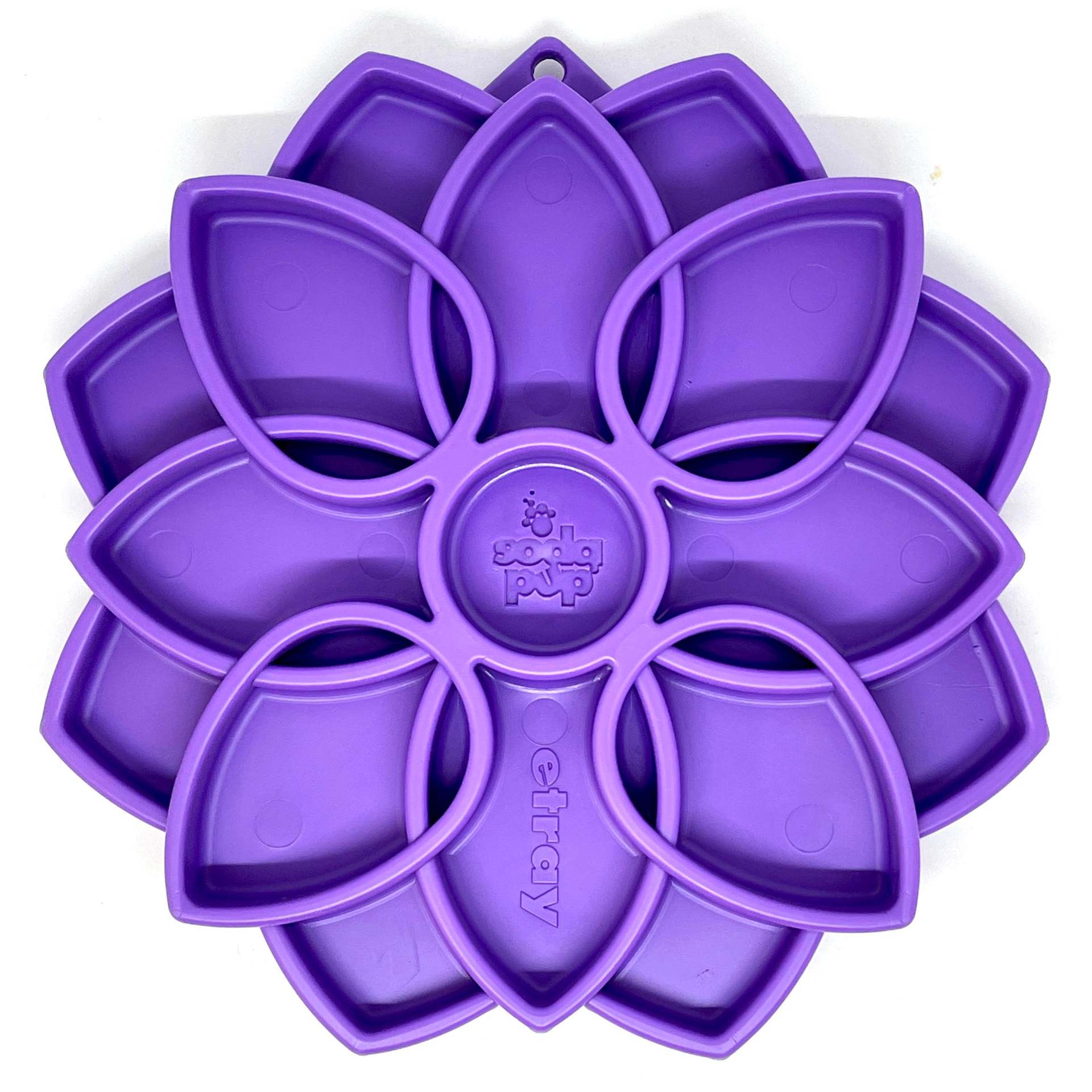 Slow Feeder Dog Bowl Mat – Mandala Silicone Lick Pad