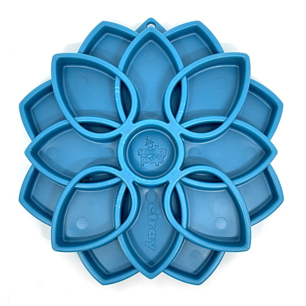 Slow Feeder Dog Bowl Mat – Mandala Silicone Lick Pad