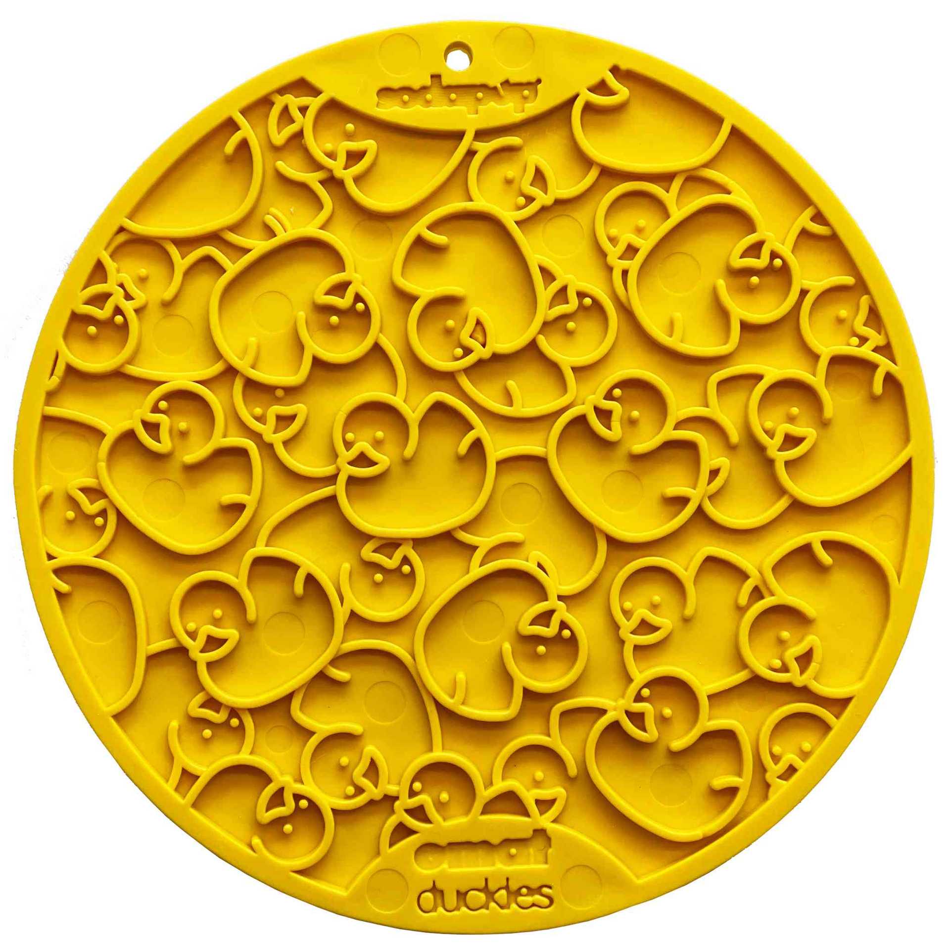 Slow Feeder Dog Bowl Mat – Mandala Silicone Lick Pad