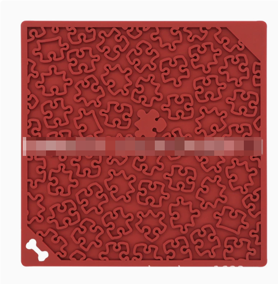 Slow Feeder Dog Bowl Mat – Mandala Silicone Lick Pad
