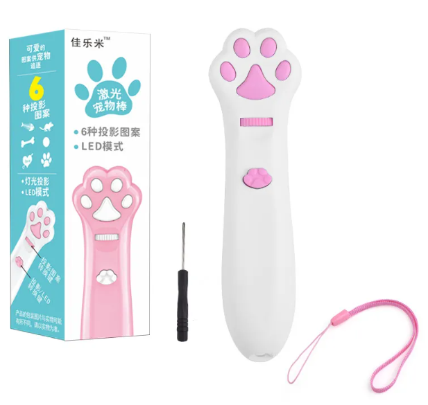 Cat Laser Stick Toy — Interactive Wand for Cats & Kittens